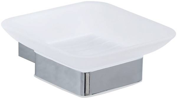 Мыльница для ванной Allen Brau Infinity белый/хром 6.21004-00