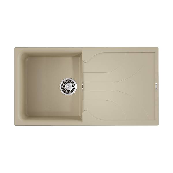 Кухонная мойка Omoikiri Yasugata 100 Tetogranit 100x50 см ваниль 4993845