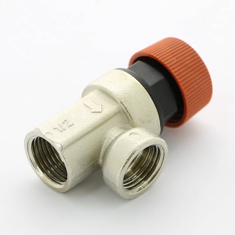 Предохранительный клапан Uni-Fitt 1/2 ВВ 3 бар никелированный 240N3022