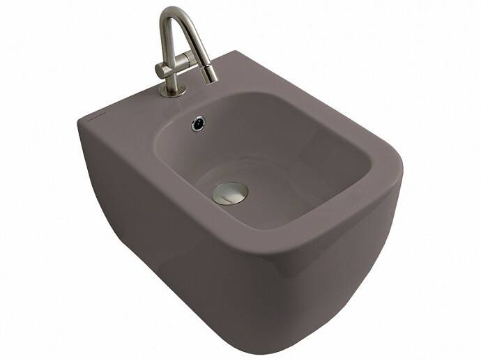 Биде подвесное Scarabeo Teorema 2.0 360х520х310 мм Sand 5127/52