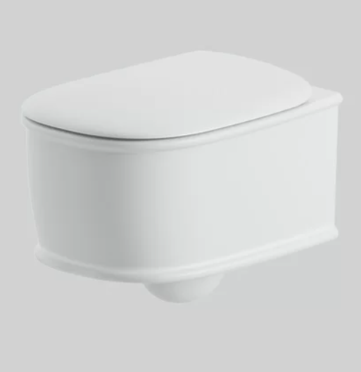 Унитаз подвесной Artceram Atelier 375х525 мм Glossy Black ATV001 03 00