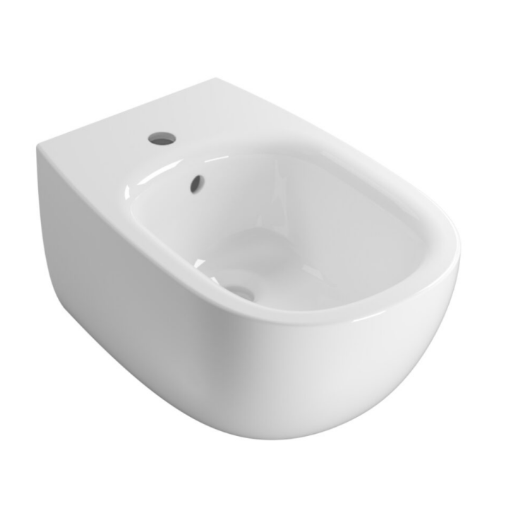 Биде подвесное Globo Daily 350х530 мм белый матовый DNS09BO