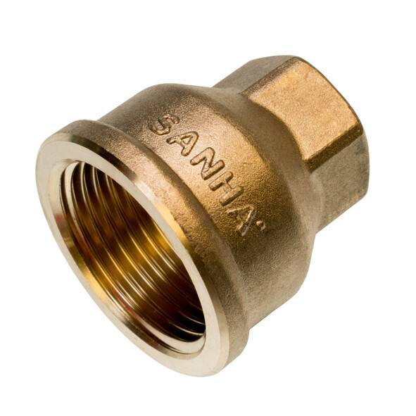 Муфта редукционная бронзовая SANHA PURAFIT 1x3/4 ВР-ВР 13240134