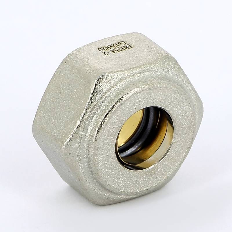 Соединитель для медных труб обжимной Emmeti Monoblocco 12 мм M24x19 01321412