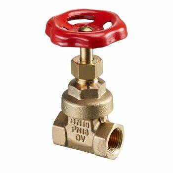 Задвижка муфтовая General Fittings Ду 50 2 латунь 1040016