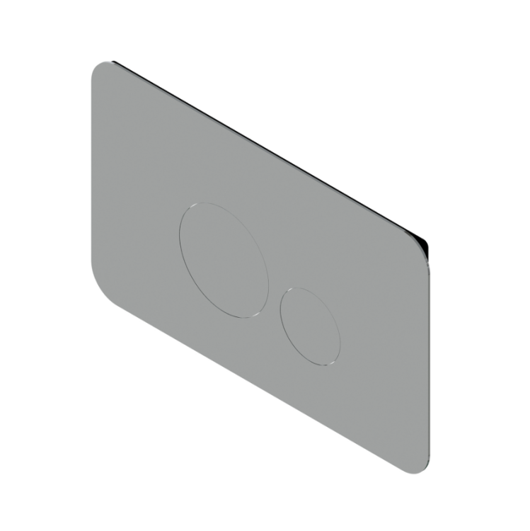 Клавиша смыва Ritmonio для унитаза 260x160 мм хром 78T003CRL