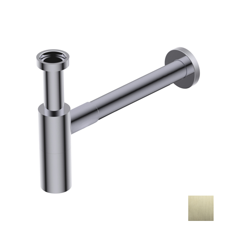 Сифон Ritmonio для биде бутылочный 1 1/4 Brushed champagne PVD RCMB027F46
