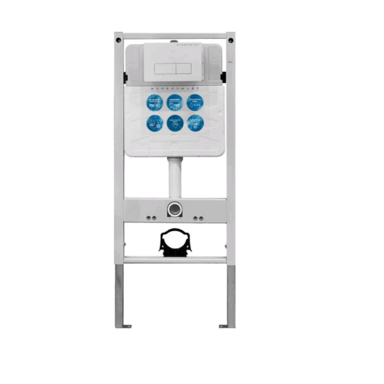 Инсталляция для подвесного унитаза Nofer Hydrosmart 530x100x1130 мм 07801.N