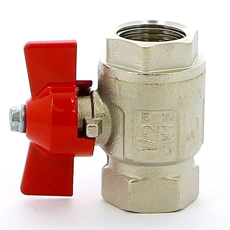 Кран шаровой Itap IDEAL 1/2 ВВ ручка-бабочка 0920012