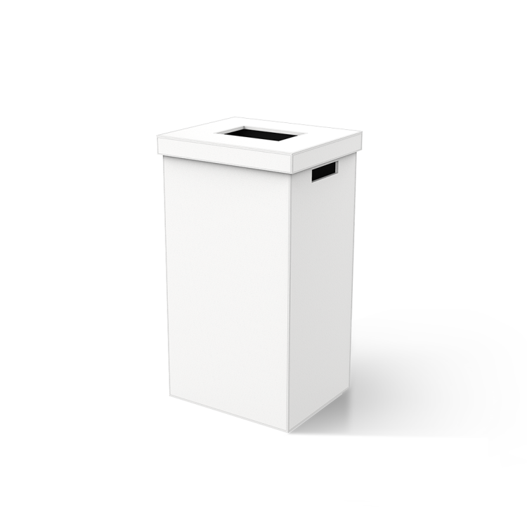 Корзина для полотенец Decor Walther Brownie AWB 380х320х670 мм белый 0937550