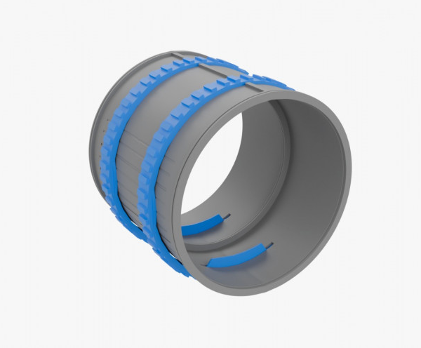 Муфта соединительная Flexag FLS90-G 90 мм серая FLS90-G