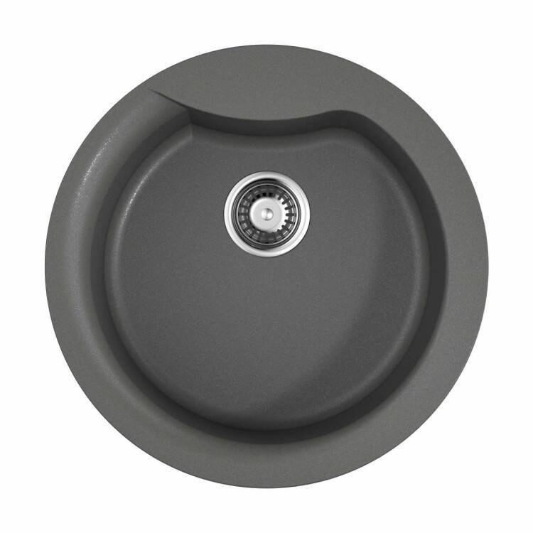 Кухонная мойка OMOIKIRI Yasugata 50 485x485 мм платина 1 отверстие 4993212