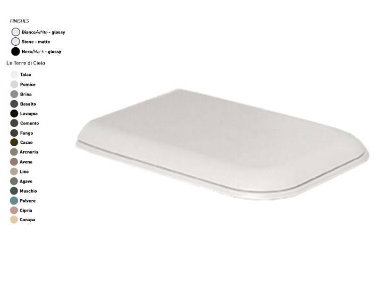 Сиденье для унитаза CIELO Shui Comfort цвет Talco CPVSHCOTFTL