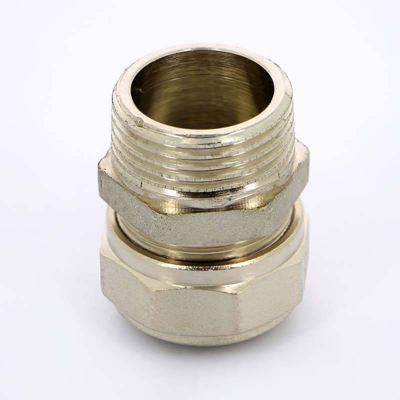 Муфта обжимная Uni-Fitt никелированная 26х1 НР 662N8400