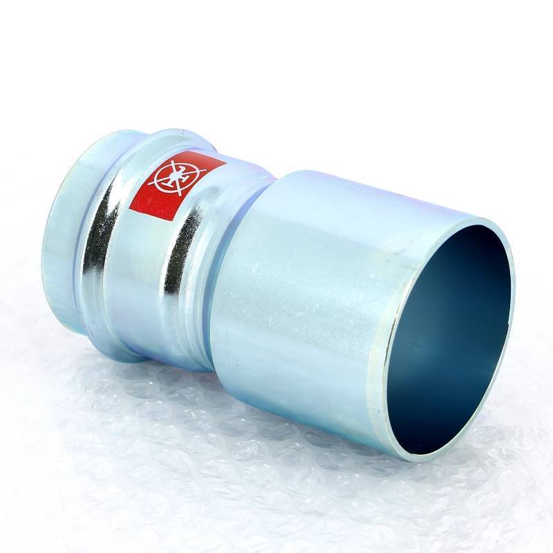 Муфта-вставка пресс из оцинкованной стали Viega Prestabo XL 64х54 мм 598105