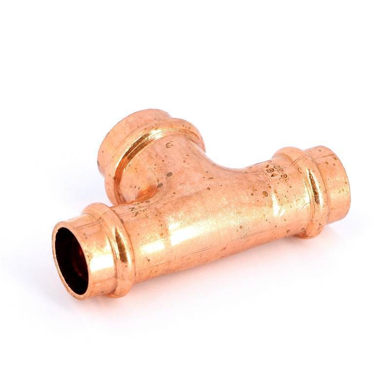 Тройник пресс IBP 18х22х18 мм медь P5130 01822018