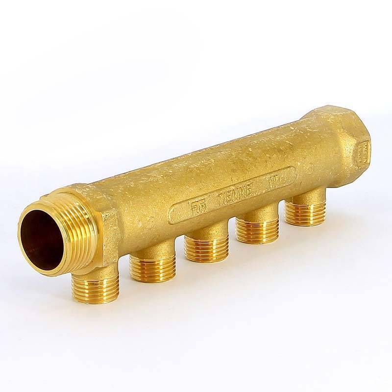 Коллектор Tiemme 1910 1 НВ 5 выходов 1/2 Н 36 мм 1910011