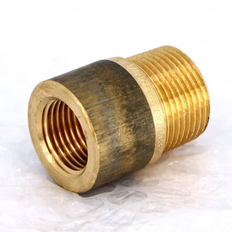 Переходник круглый Viega 3/4 x 1/2 дюйма НВ бронза 441142