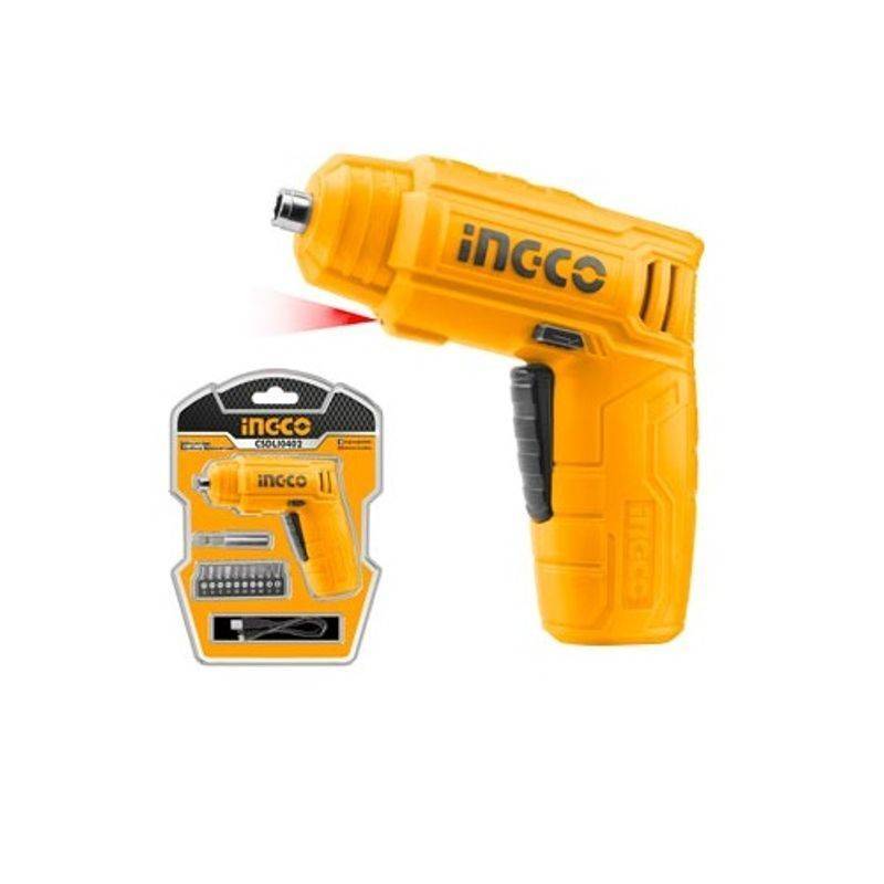 Отвертка аккумуляторная Ingco CSDLI 4 В CSDLI