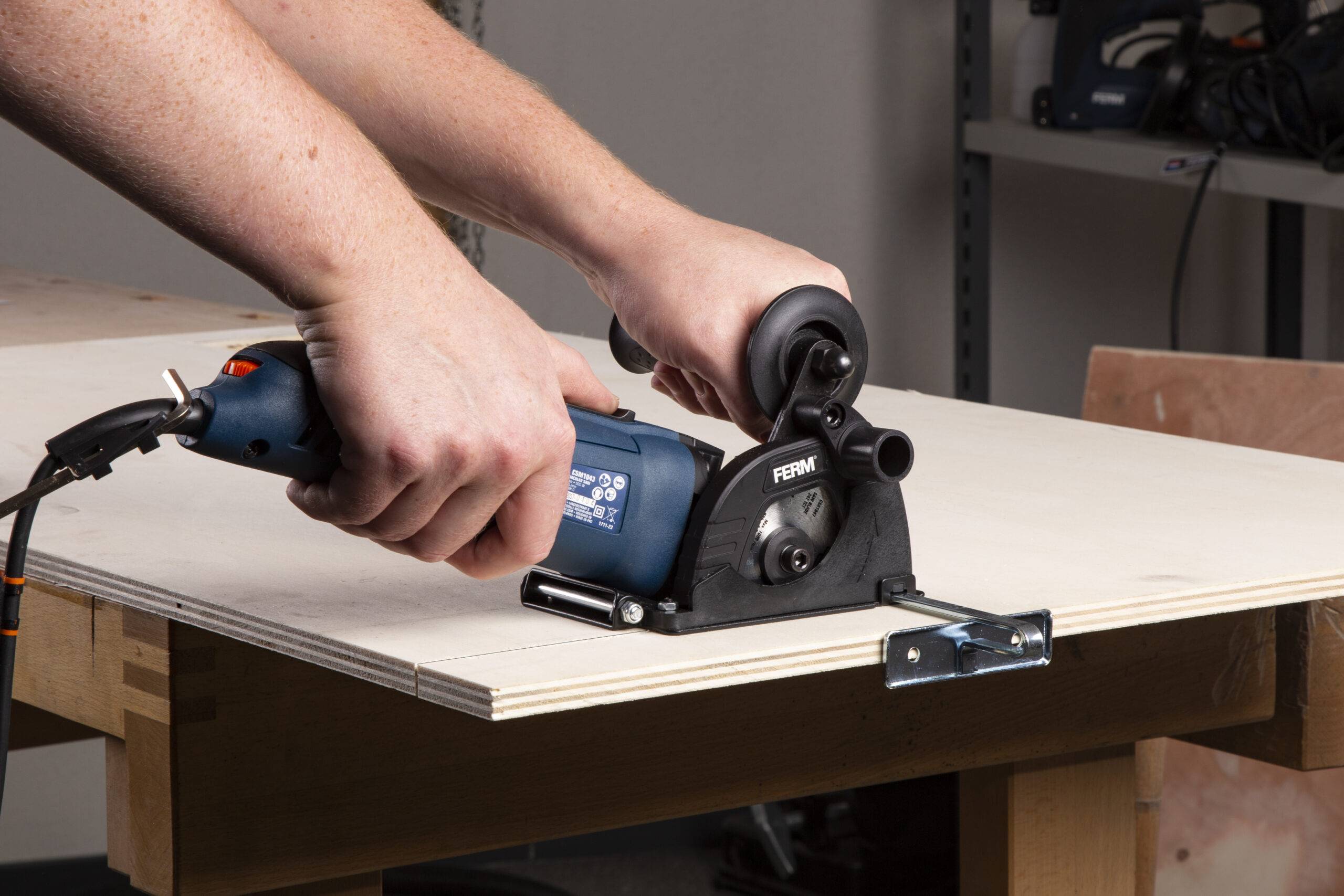 Пила циркулярная прецизионная FERM CSM 85 мм CSM