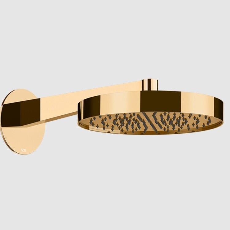 Верхний душ Gessi 300x300 мм с держателем Warm Bronze PVD 66068735