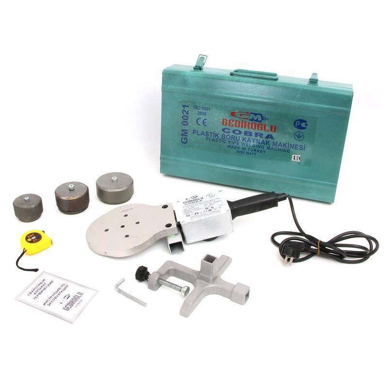 Аппарат для сварки полипропиленовых труб GM Cobra GM 0021 2000 Вт 50-125 мм GM 0021