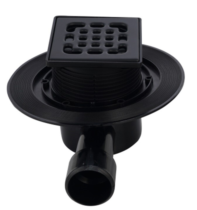 Трап для душа Splendy Faith горизонтальный DN 50 черный матовый FA304GKYBM