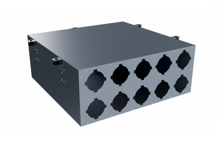 Вентиляционный коллектор Flexag CMP-FLD 200/75x10 D200 на 10 выходов