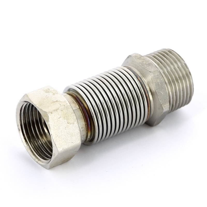 Подводка для воды сильфонная растяжимая Emmeti Flexorapid 1 Г-Ш 65-125 мм 02412625