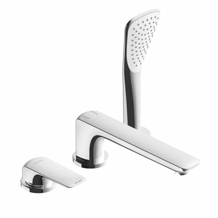 Смеситель для ванны и душа Kludi Ameo однорычажный хром 414470575