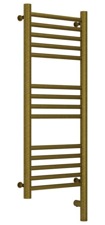 Полотенцесушитель электрический Сунержа Богема 3.0 800x300 мм МЭМ нижнее справа бронза состаренная 0558058030