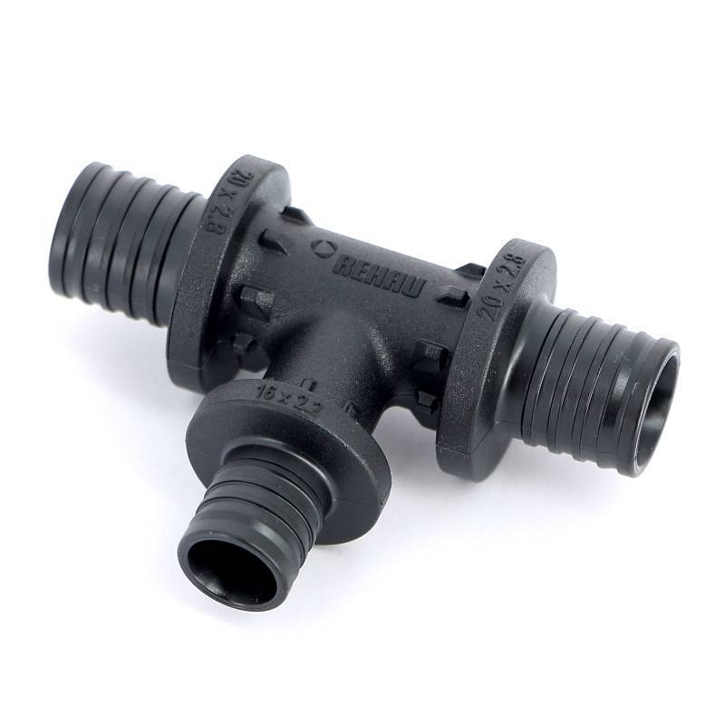 Тройник редукционный REHAU RAUTITAN PX 20х16х20 мм 160061