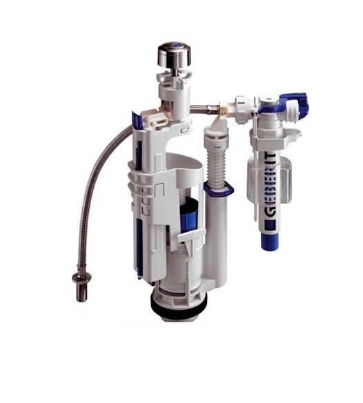 Смывной механизм Globo Paestum хром BA016