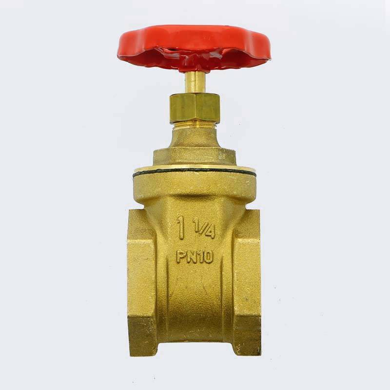 Задвижка клиновая латунная Uni-Fitt 1 1/4 ВВ PN10 140G5000