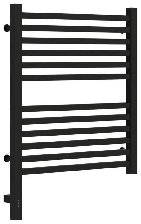 Полотенцесушитель электрический Сунержа Модус 3.0 720x530 мм МЭМ нижнее подключение слева черный матовый 3157006050