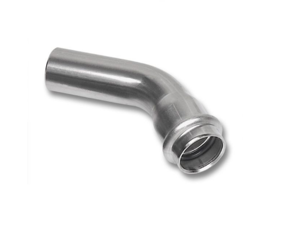 Отвод 45° Sanha NiroPress AISI 304L ВПр-НПр 18 мм 91040.3