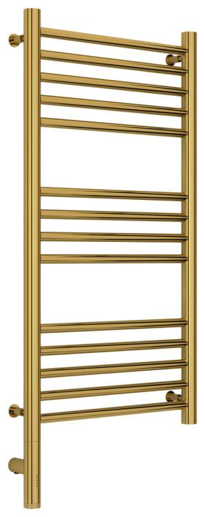 Полотенцесушитель электрический Сунержа Богема 3.0 800x400 мм МЭМ левый золото 03-5804-8040