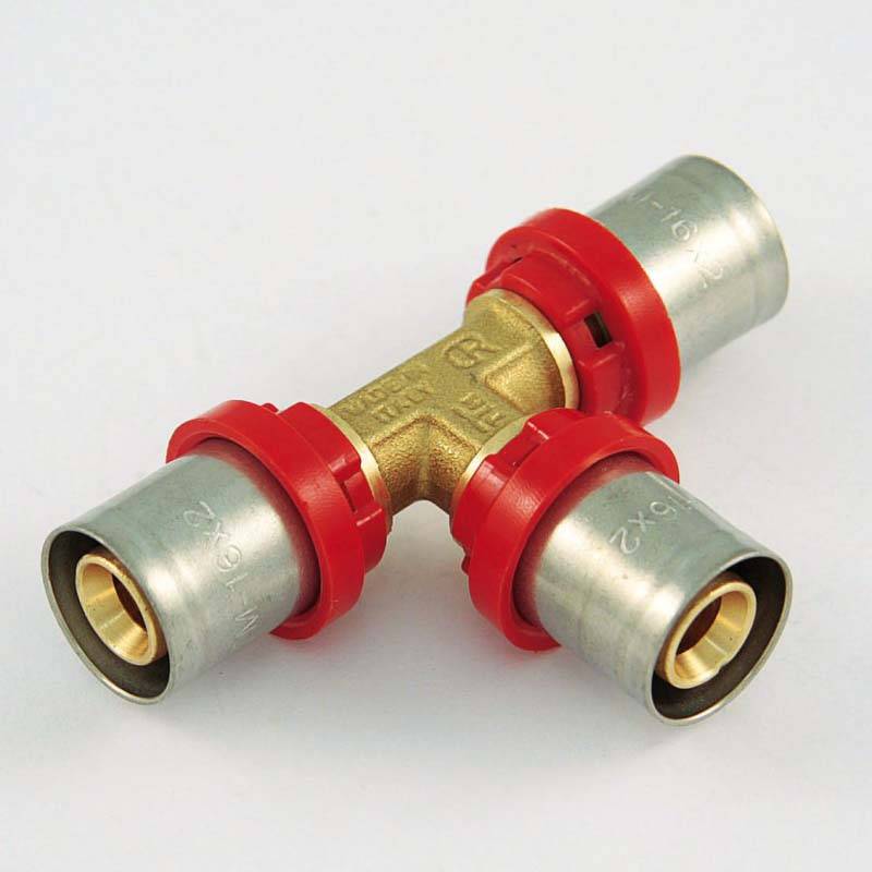 Тройник пресс Tiemme COMPACT 26x26x26 мм 1660017