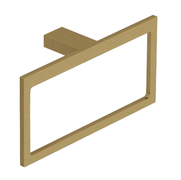 Полотенцедержатель Kludi VELA C 220 мм прямоугольный золото брашированное 31978N0