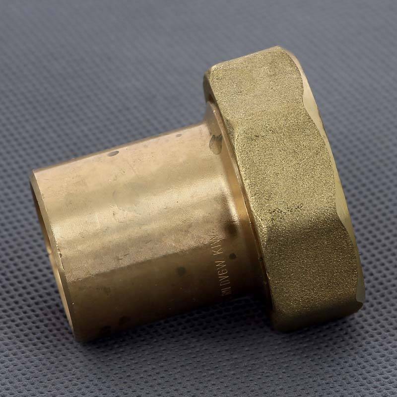 Вставка с накидной гайкой бронза Viega Sanpress 35х1 1/2 338541