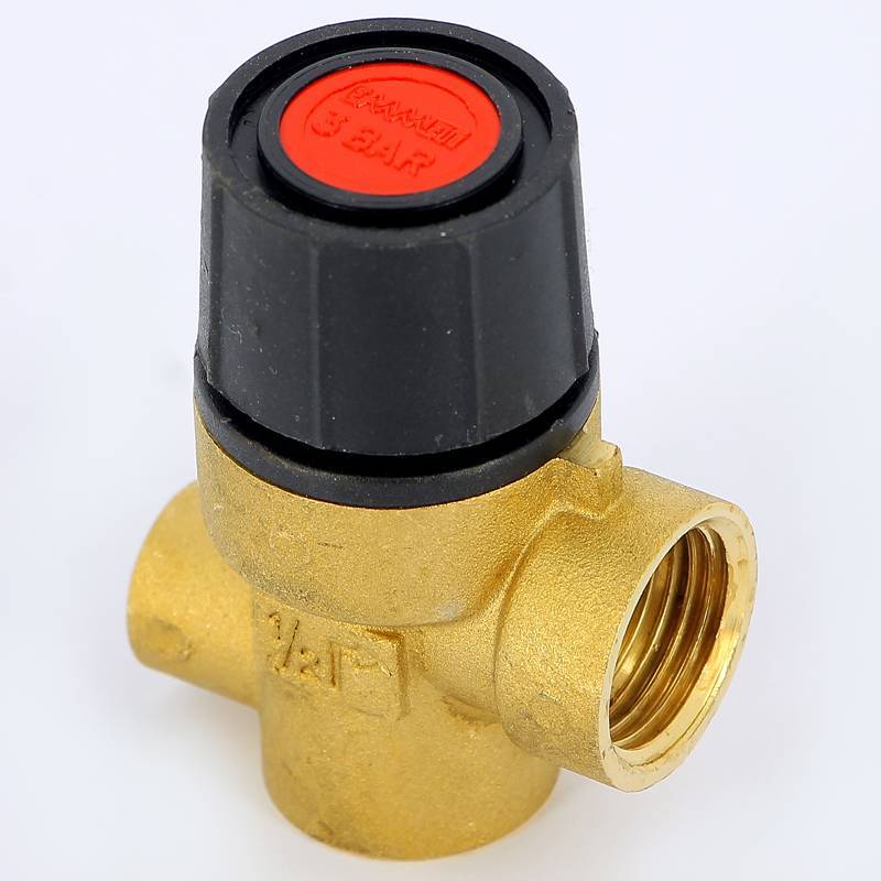 Клапан предохранительный Emmeti Sicura 1/2 ВВ 3 бар с отверстием для манометра 1/4 00206080