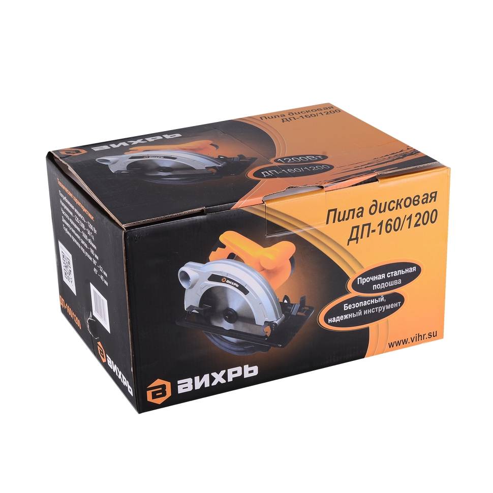 Пила дисковая Вихрь ДП-160/ 72/11/1