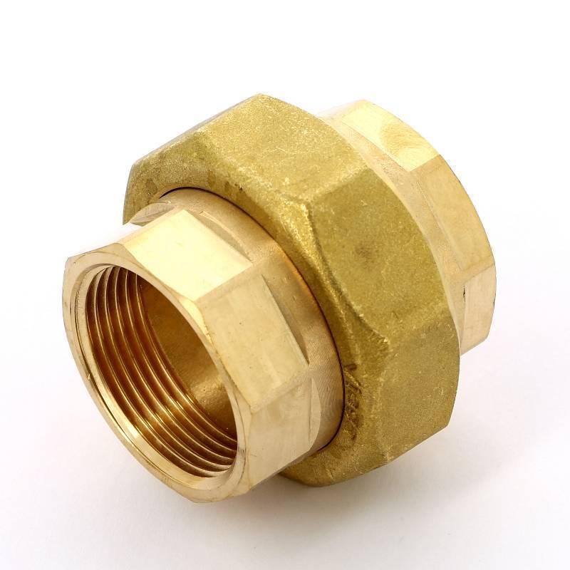 Разъемное соединение ВВ Viega 1 1/4 плоская прокладка бронза 271053