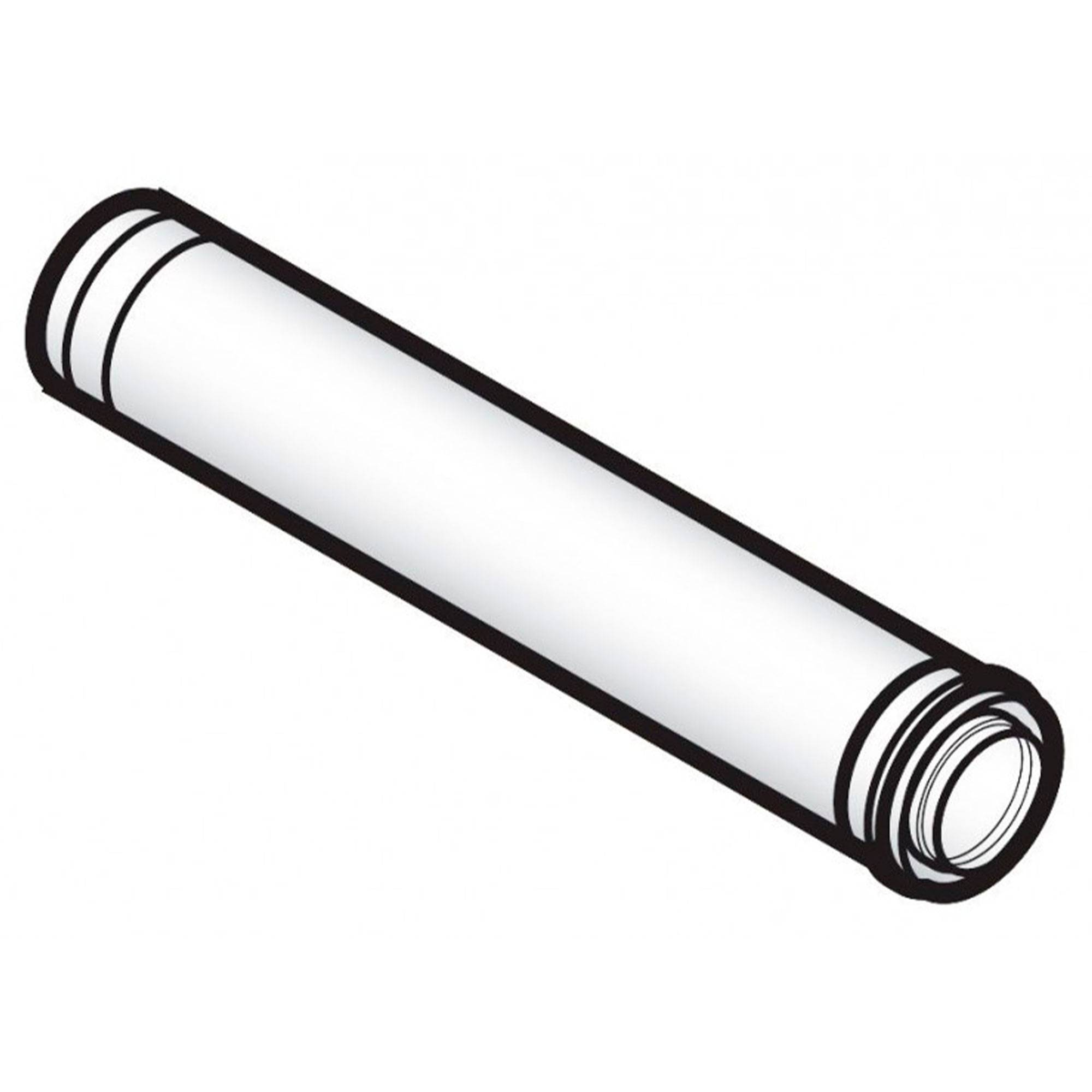 Удлинение коаксиальное De Dietrich DY 681 60/100 мм 500 мм 84887681