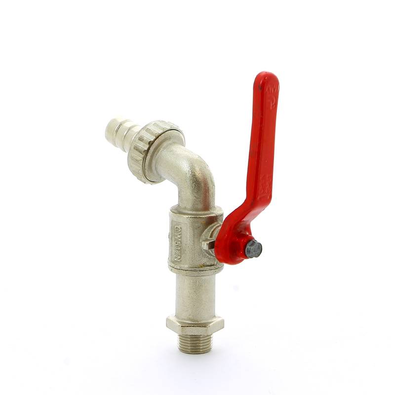 Кран шаровой садовый Itap 132 со штуцером и рычагом 3/8 1320038