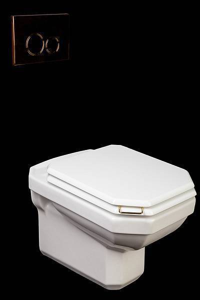 Унитаз подвесной Boheme Vogue 35.5х52х38 см белый 944