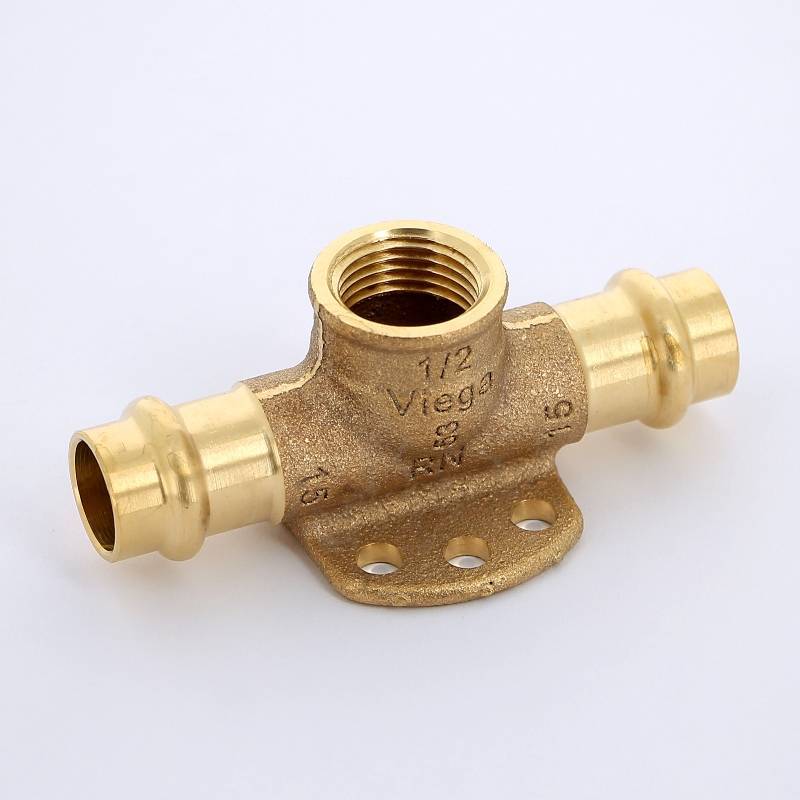 Тройник-водорозетка Viega Sanpress с SC-Contur 15 мм x 1/2 644864