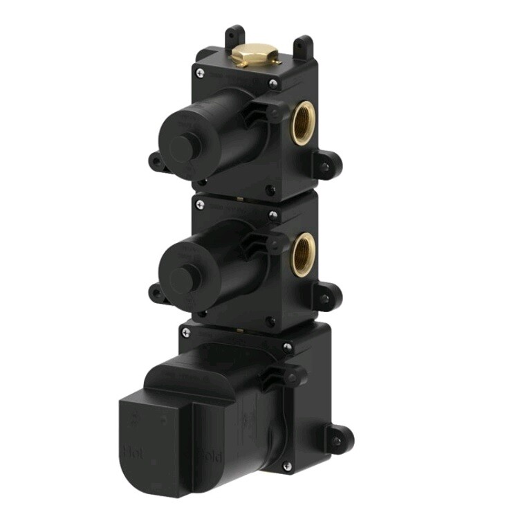 Внутренняя часть термостатического смесителя для душа Almar Water Control High Flow E176002