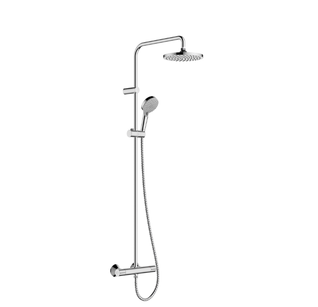 Душевая система Hansgrohe Vernis Blend Showerpipe 200 с термостатом хром 26089000