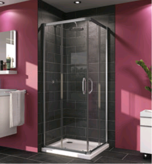 Душевое ограждение HÜPPE X1 900x900x1900 мм блестящее серебро 21H111.900.092